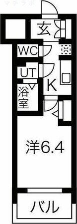 鶴舞駅 徒歩7分 7階の物件間取画像